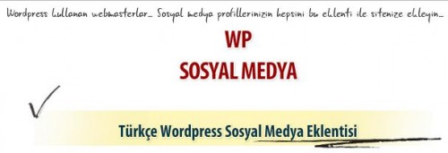 wordpress sosyal medya